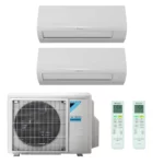 Daikin Sensira multisplit 2x1 (2x 3,3 kW) včetně montáže