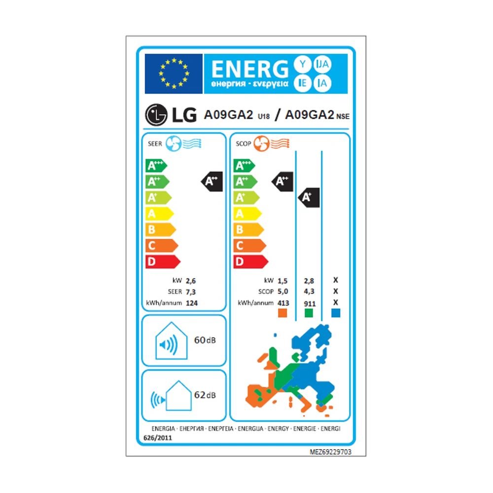 LG Artcool Gallery Premium 2,5 kW