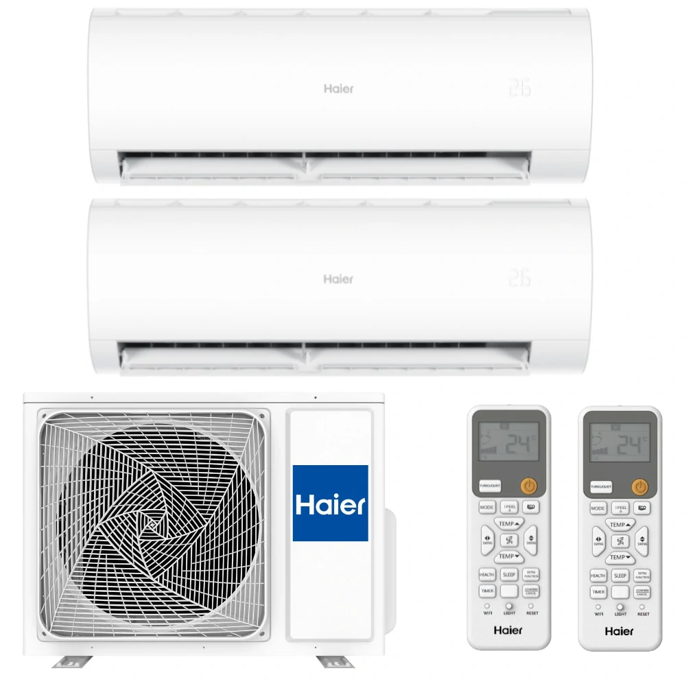 Haier Pearl Premium multisplit 2x1 (2,7+3,6 kW) včetně montáže