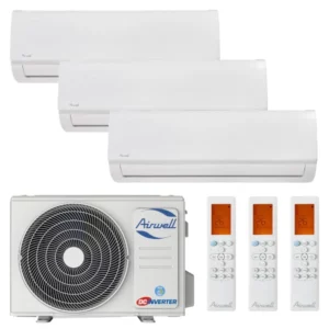 Airwell Aura multisplit 3x1 (3x 3,5 kW) včetně montáže