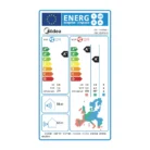 Midea Breezeles energetický štítek 12